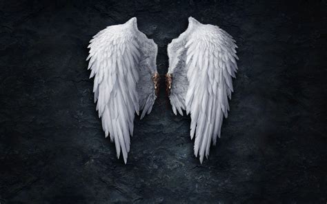 angel with wings wallpaper